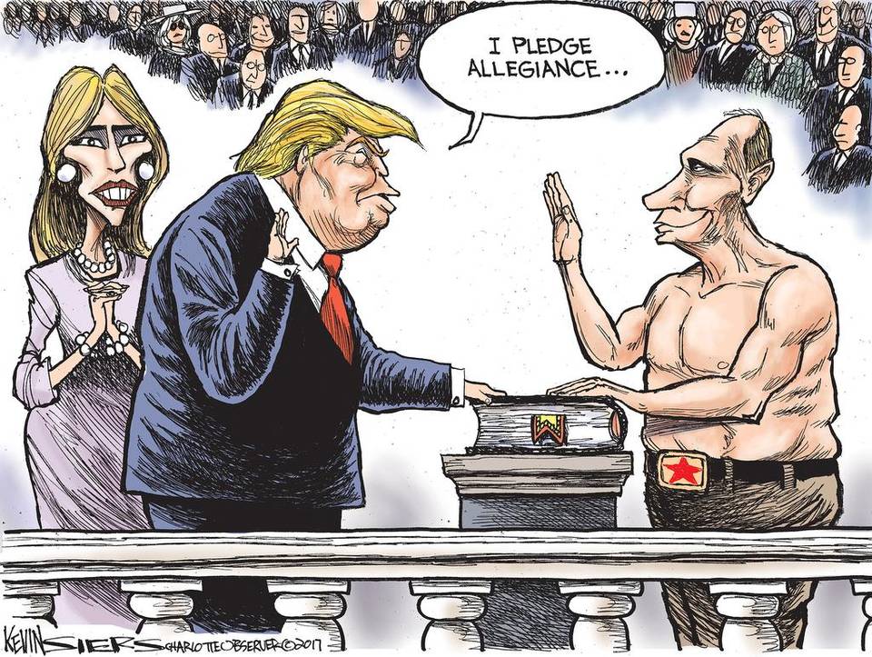 Baglilik Sozu Veriyorum Donald Trump Karikaturleri