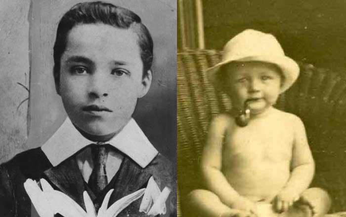 Charlie Chaplin Bebeklik ve Çocukluk Fotoğrafı