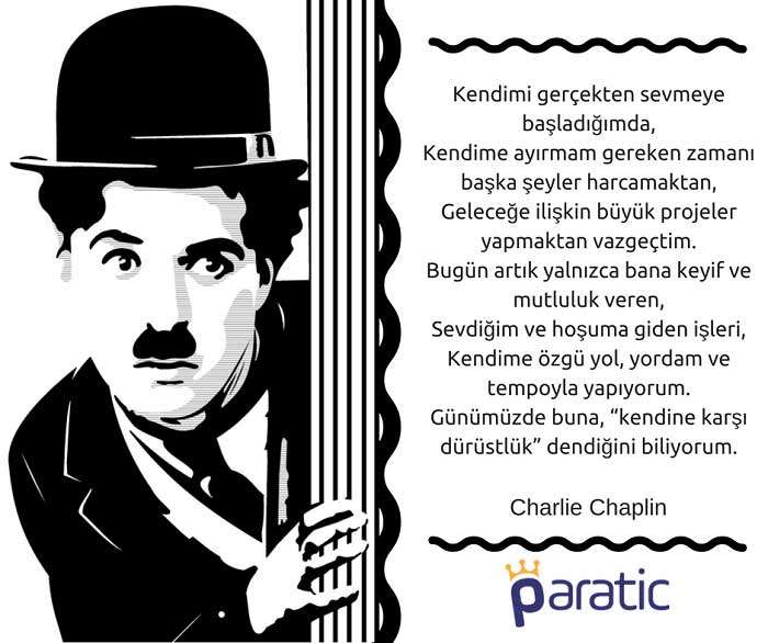 Charlie Chaplin Şiiri Dürüstlük