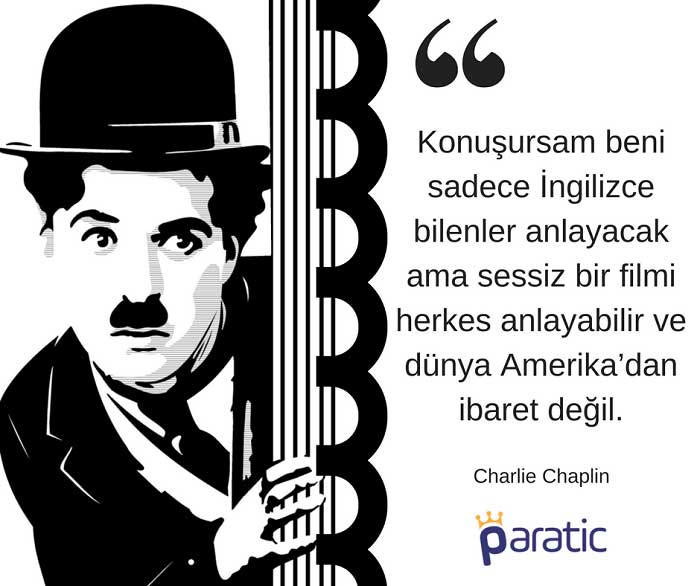 Charlie Chaplin Sözleri Dil Hakkında