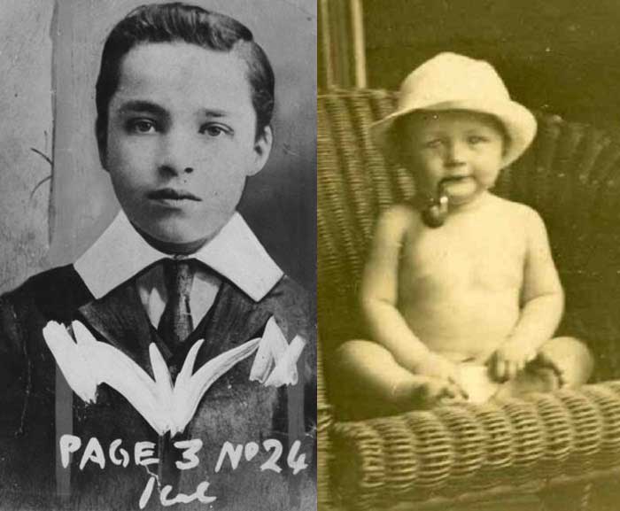 Charlie Chaplin Unlulerin Cocukluk Fotograflari