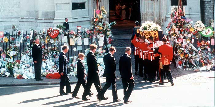 Prenses Diana'nın Cenaze Töreni