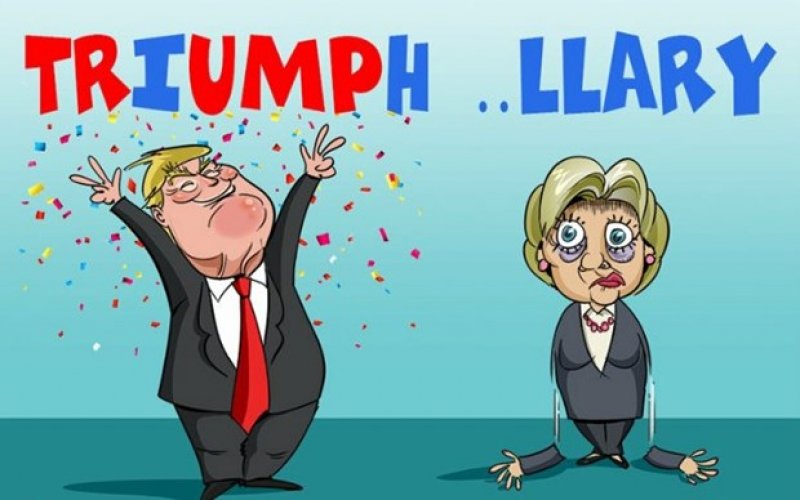 Donald Trump Beklenmedik Zafer Donald Trump Karikaturleri