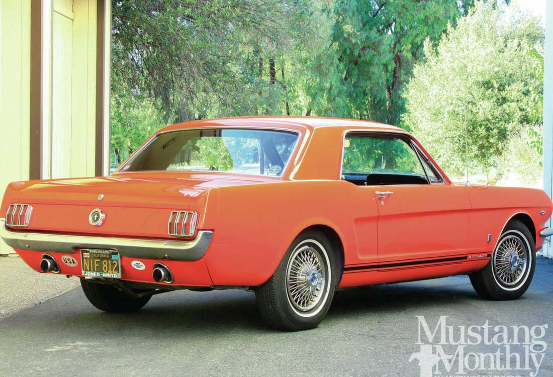 Ford Mustang Fotograflari Ilk Uretiminden Son Uretimine Kadar Tarihsel Liste 1964 Mustang Gt Arka Gorunumu
