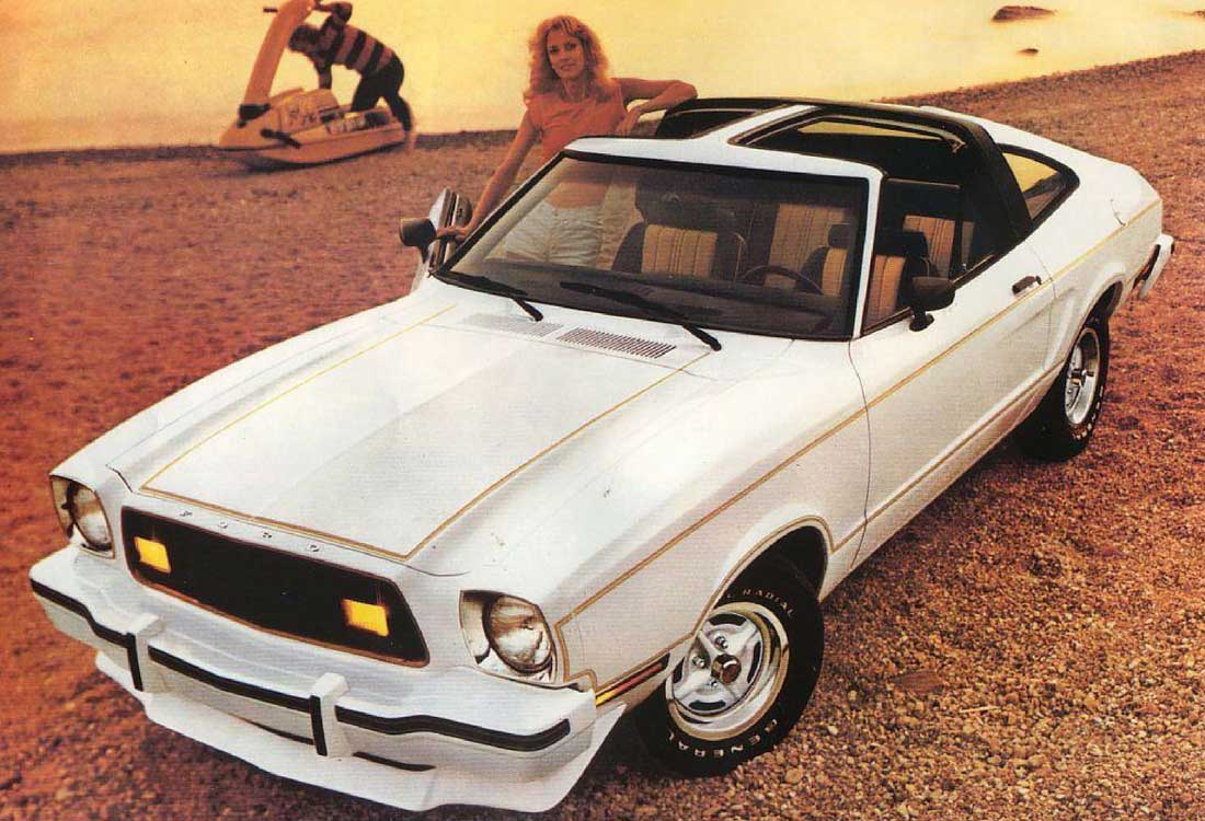 Ford Mustang Fotograflari Ilk Uretiminden Son Uretimine Kadar Tarihsel Liste 1974 1978 Mustang 