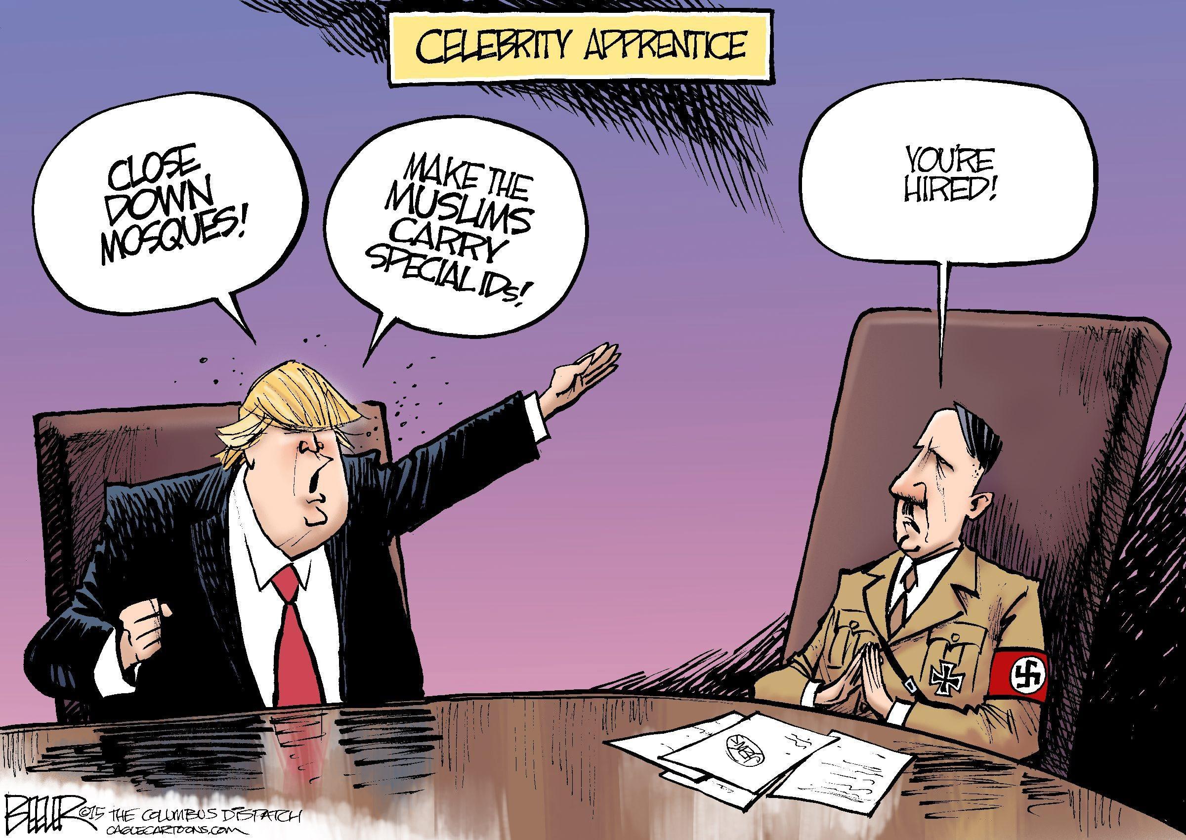 Ise Alindiniz Donald Trump Karikaturleri