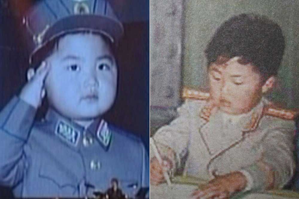 Kim Jong Un Unlulerin Cocukluk Fotograflari