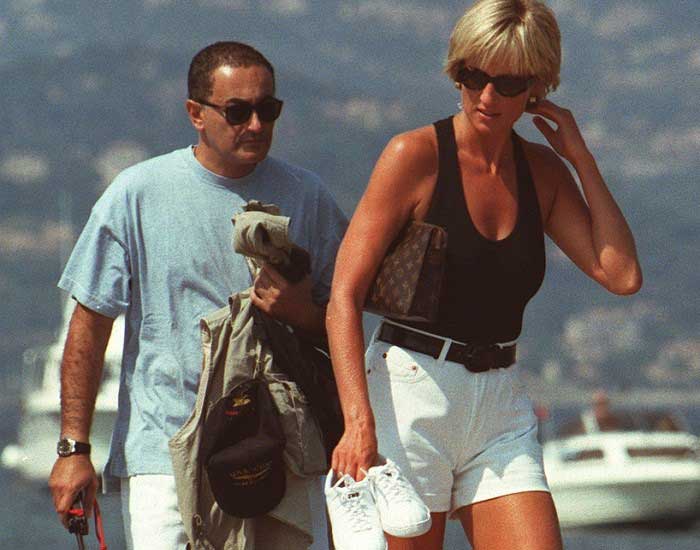 Prenses Diana Sevgili Dodi Al Fayed'le Birlikte