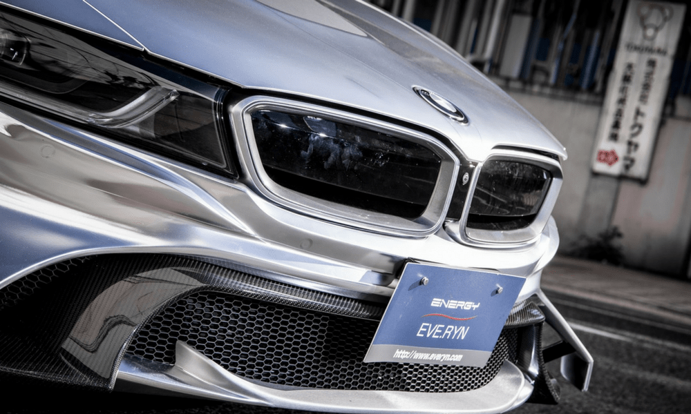 BMW i8 Cyber Edition Tampon ve Kaput Yapısı