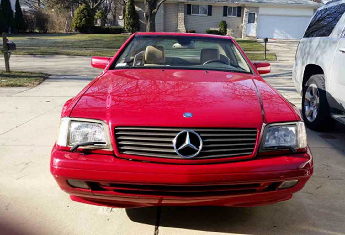 20 Yıl Garaja Hapsedilen Mercedes SL 500’ün İlginç Hikayesi