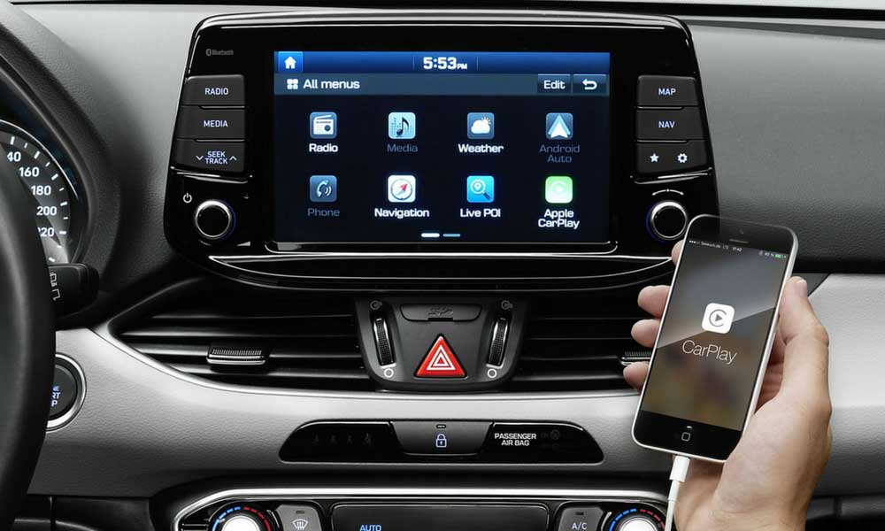 Hyundai i30 Multimedya Ekranı: