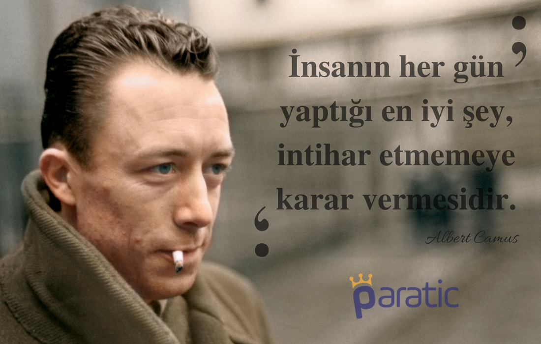 Albert Camus Sözleri İntihar