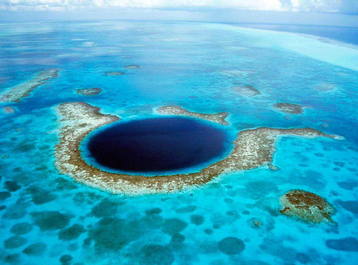 Blue Hole, Lighthouse Reef, Belize без смс