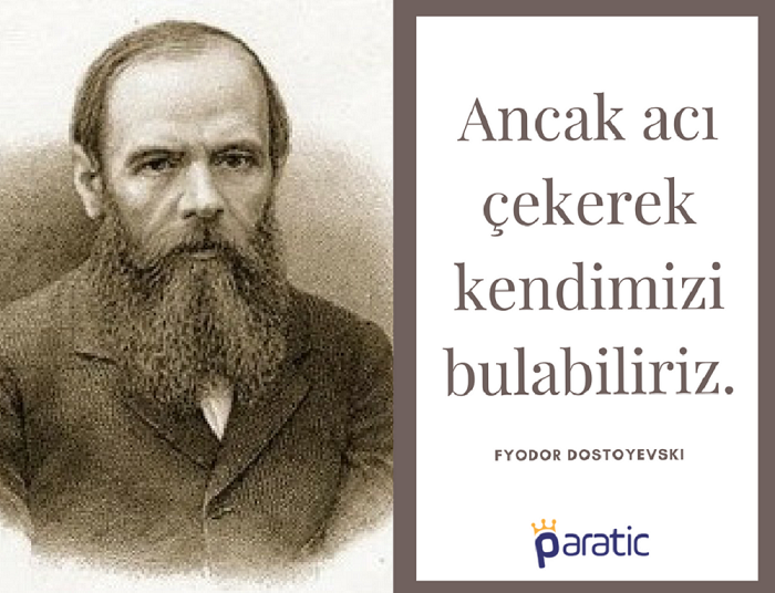 Dostoyevski Sözleri Acı Çekmek