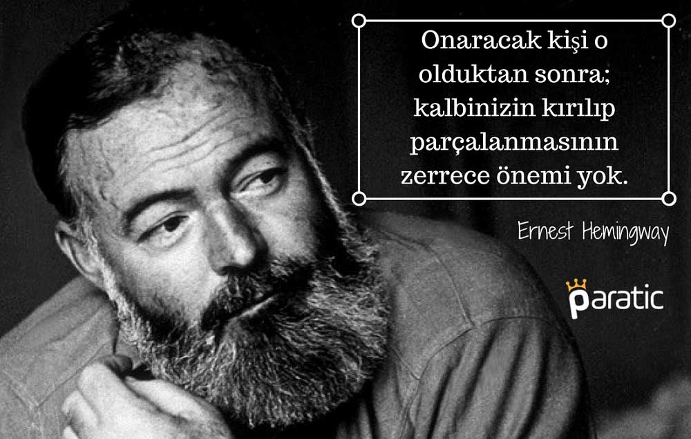 Ernest Hemingway Sözleri Kısa Hikaye