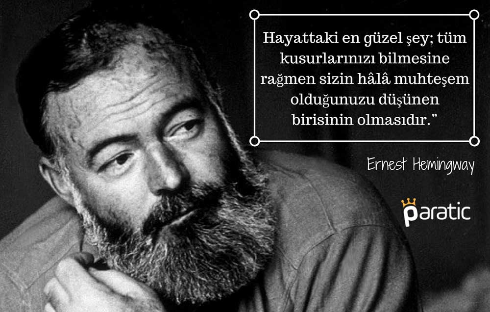 Ernest Hemingway Sözleri Mükemmel Görebilmek