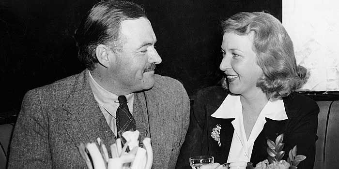 Ernest Hemingway Üçüncü Eşi Martha Gellhorn ile