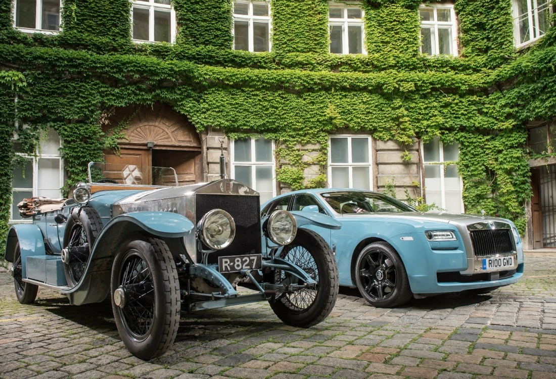 Eski Ve Yeni Modelleriyle Araba Fotografi Rolls Royce Phantom