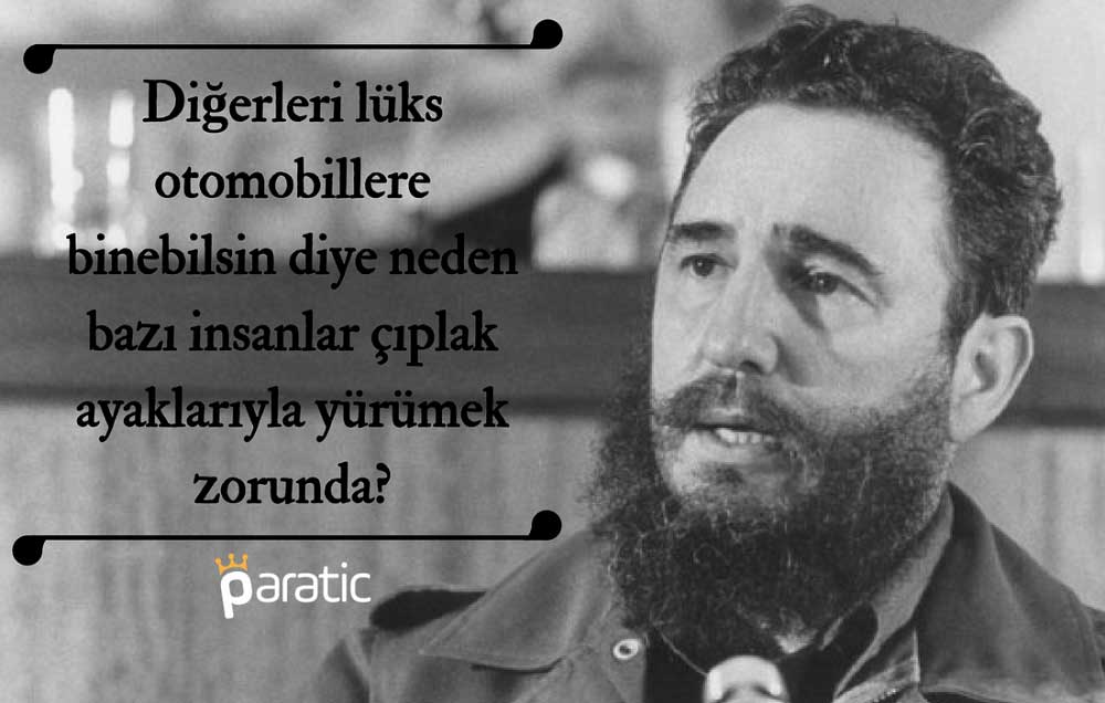 Fidel Castro Sözleri Eşitlik