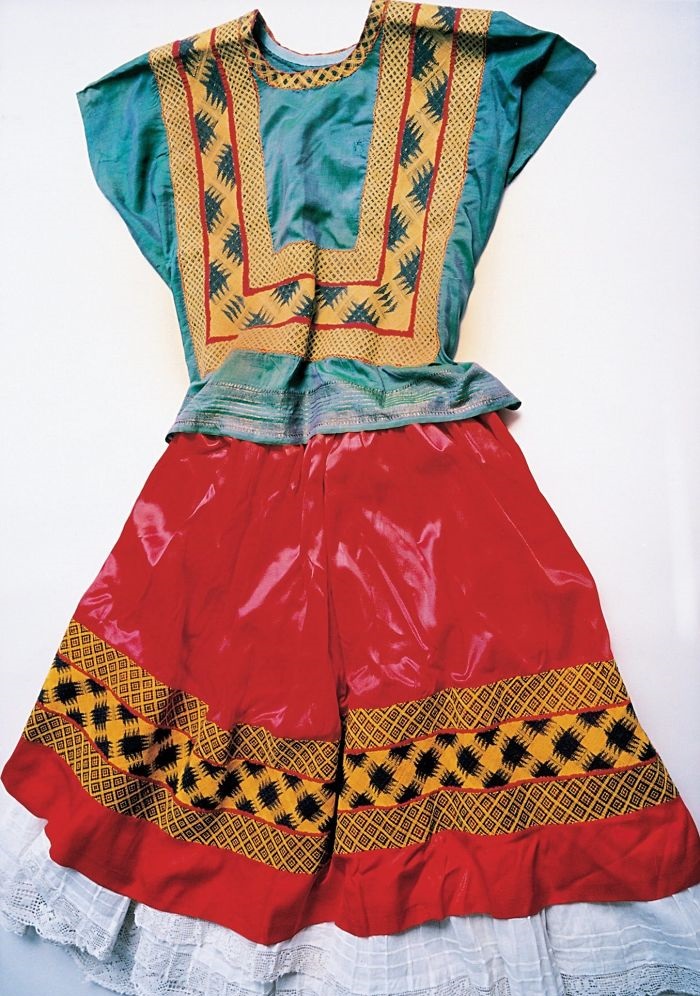 Frida Uzun Tehuana Elbisesi
