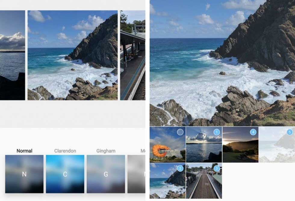 Instagram Çoklu Fotoğraf Paylaşma