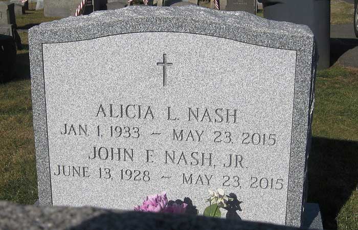 John Nash ve Eşinin Ölümü