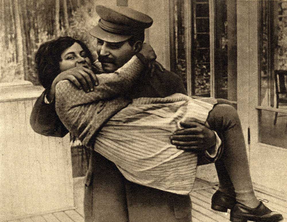 Josef Stalin ve Kızı Svetlana Alliluyeva