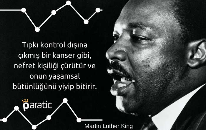 Martin Luther King Sözleri Nefret