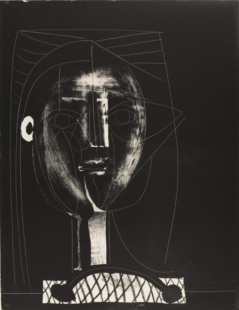Pablo Picasso Black Figure