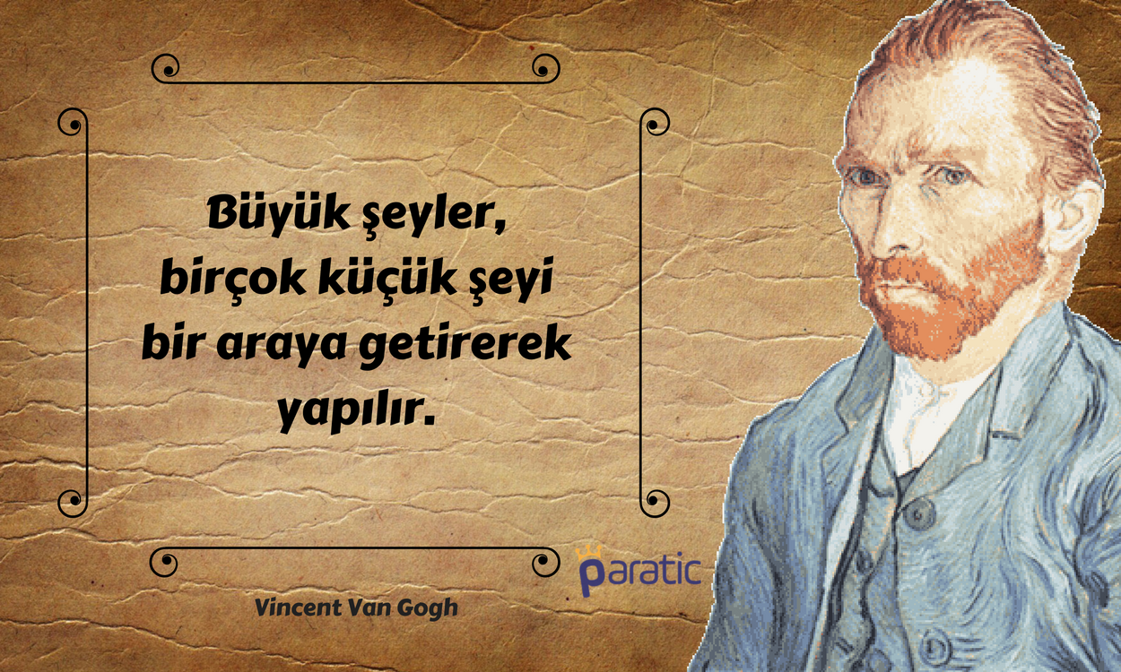 Vincent van Gogh Sözleri Başarı