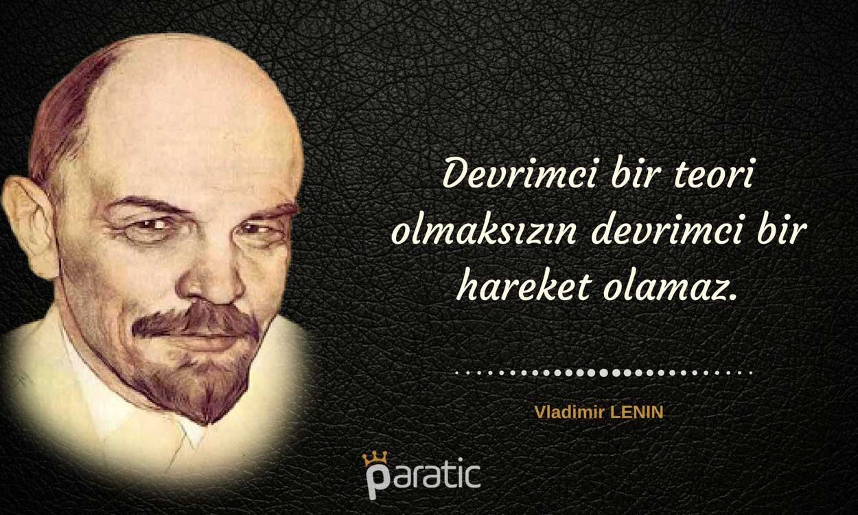 Vladimir Lenin Sözleri Devrimci Hareket
