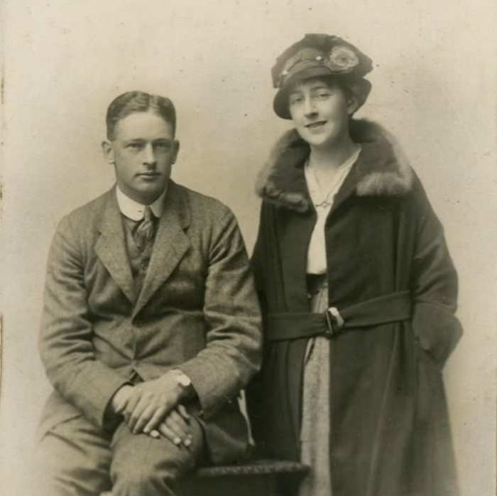 Agatha Christie İlk Eşi Archie ile 