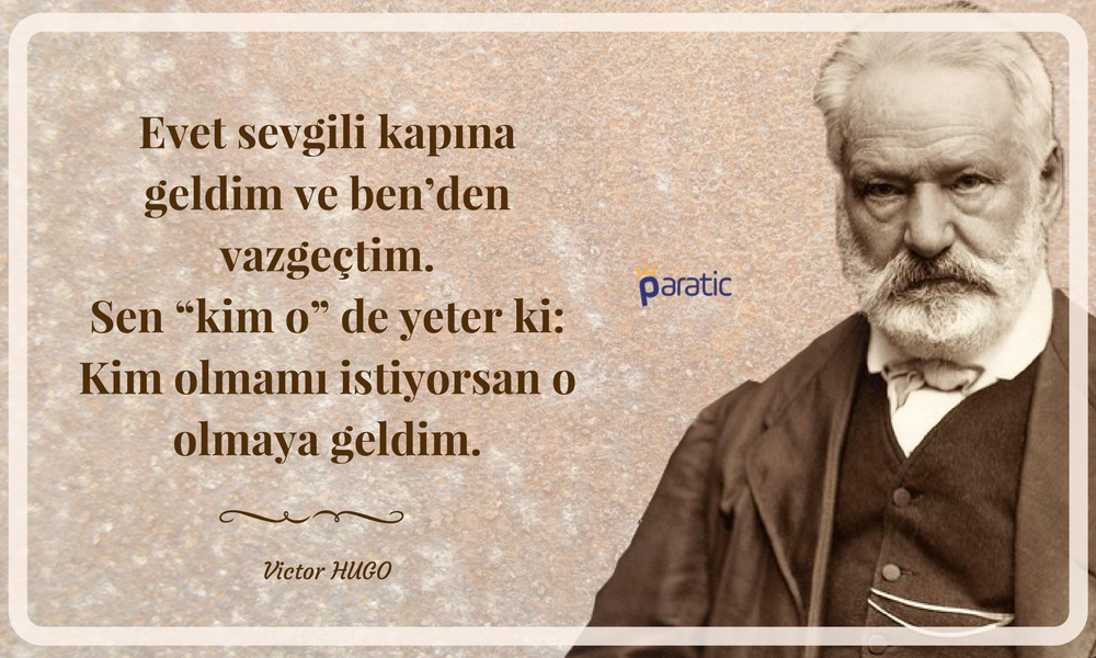 Victor Hugo Sözleri Sevgili