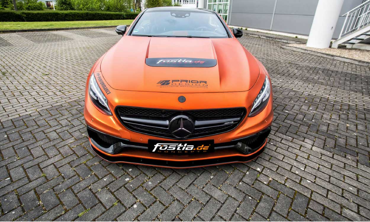 2017 Mercedes S63 AMG Coupe Fostla Dizayn!