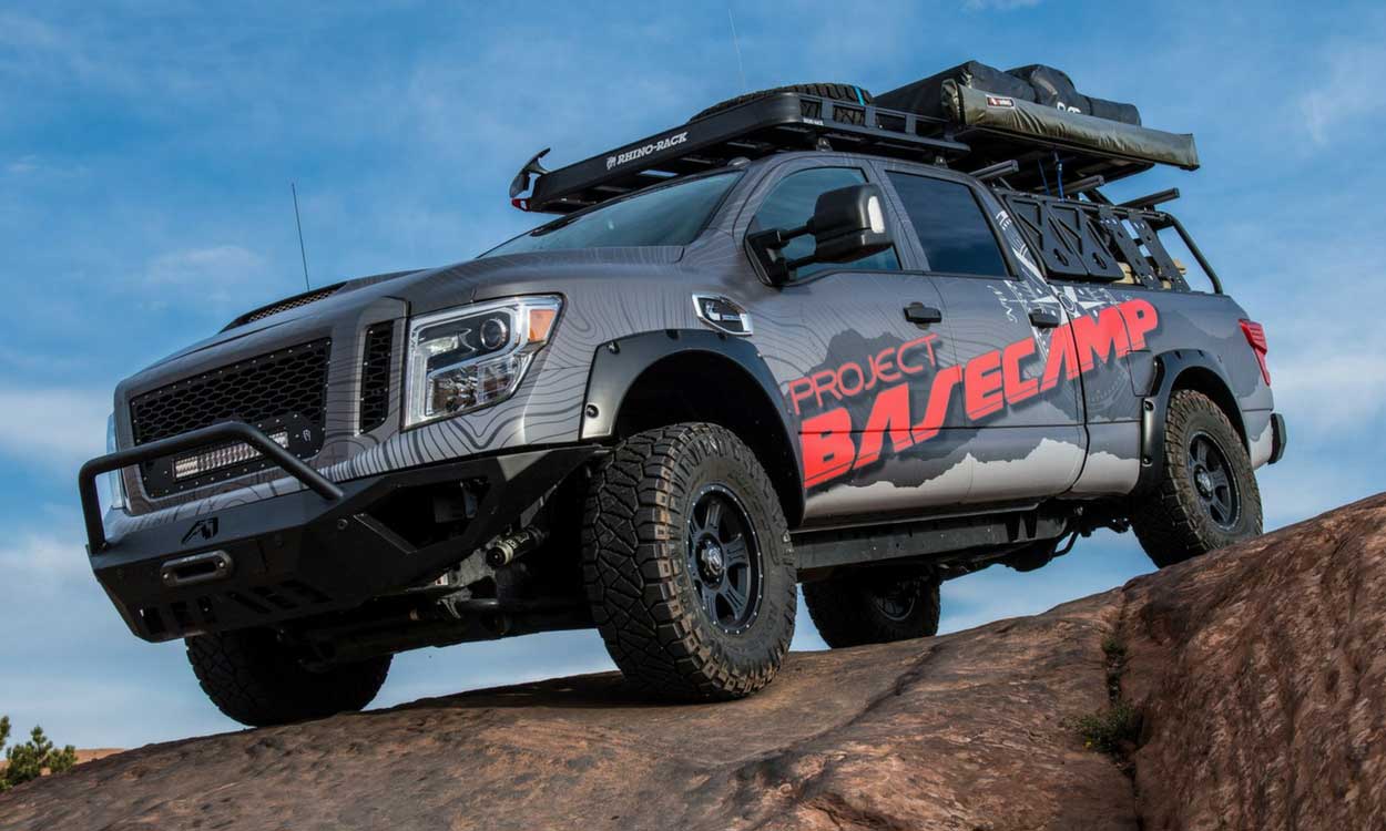 2017 Yeni Nissan Titan BaseCamp Pro-4X: Aşılamayan Arazilerin Pick-up'ı!
