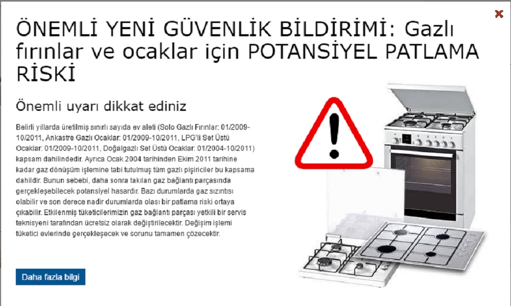 Bosch’tan Ev Aletleri Patlayabilir Uyarısı! Paratic