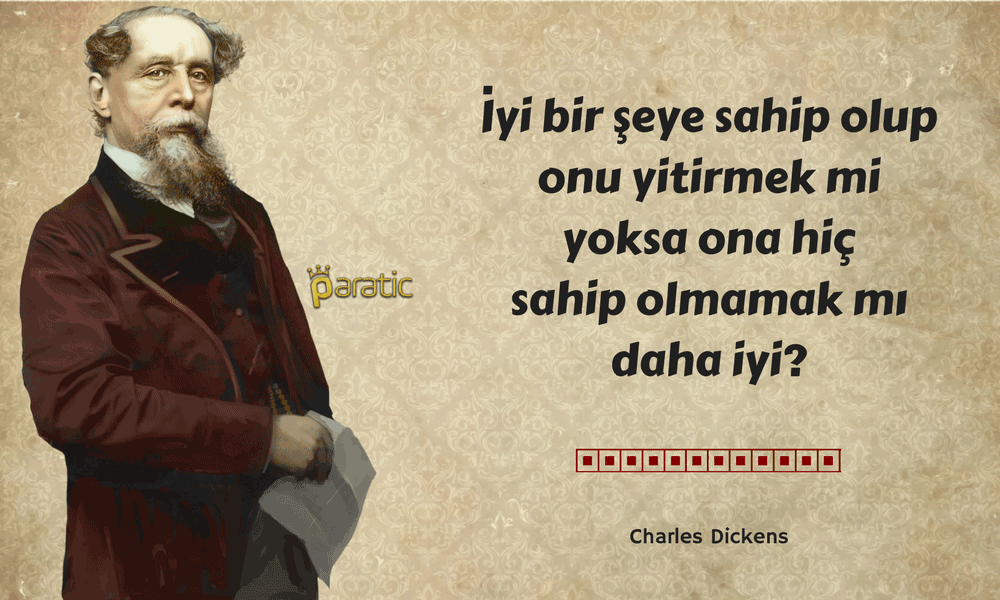 Charles Dickens Sözleri Seçim Yapmak