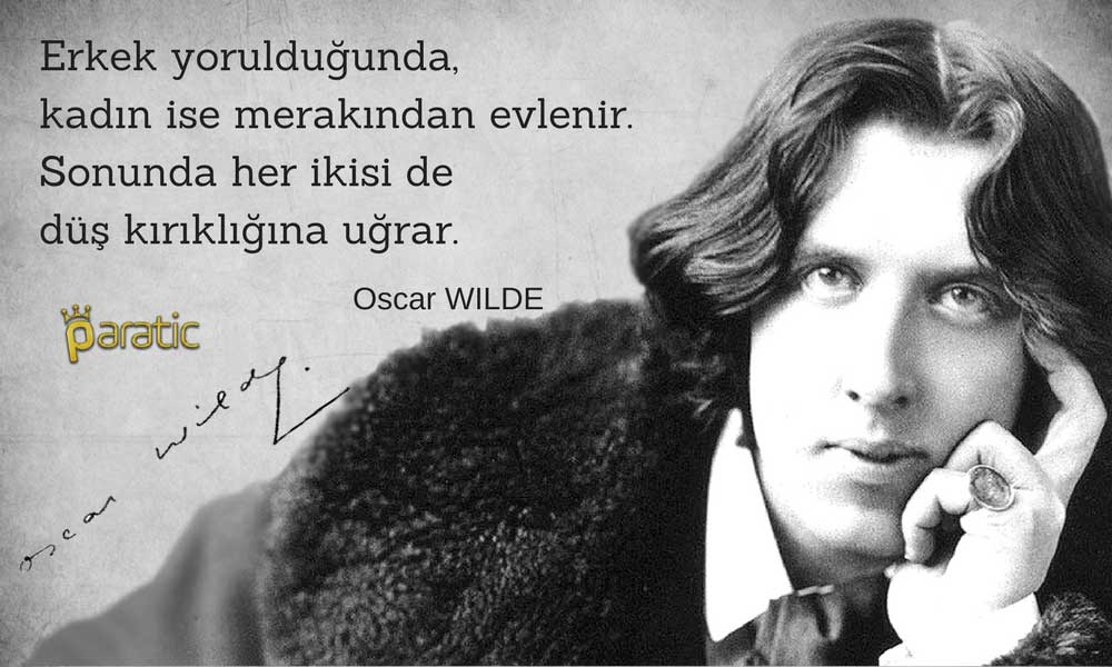 Oscar Wilde Sözleri Evlilik Hakkında