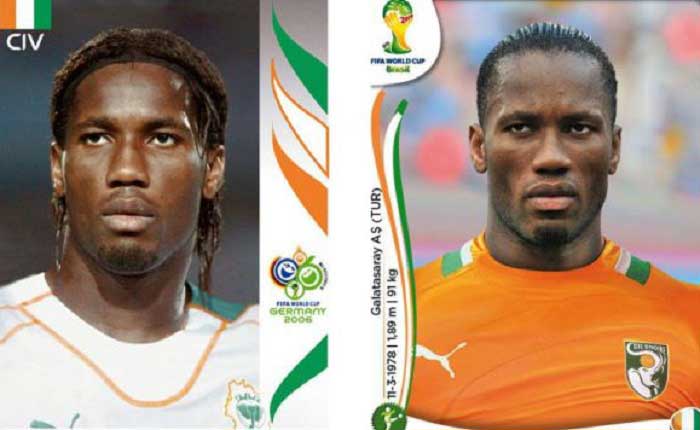 Unlu Futbolcularin Eski Ve Yeni Halleri Didier Drogba