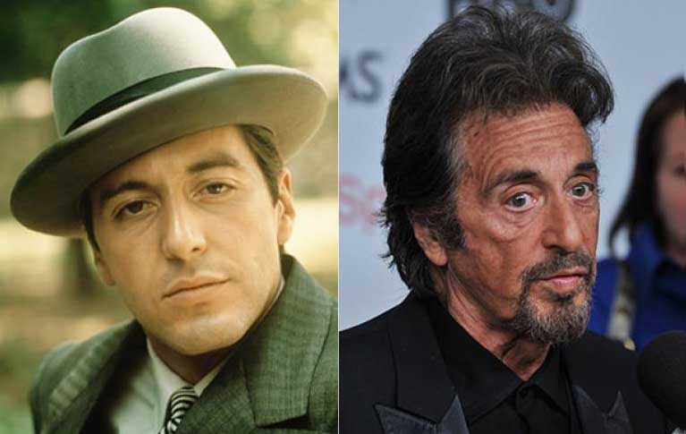 Unlulerin Genclik Ve Yaslilik Halleri Al Pacino
