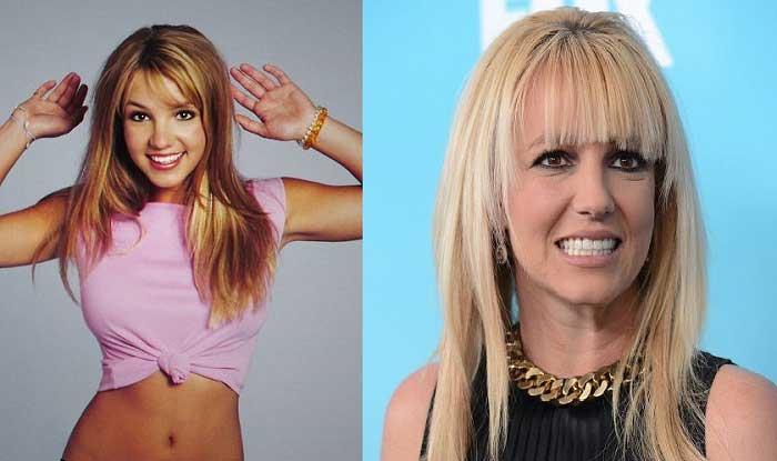 Unlulerin Genclik Ve Yaslilik Halleri Britney Spears 34