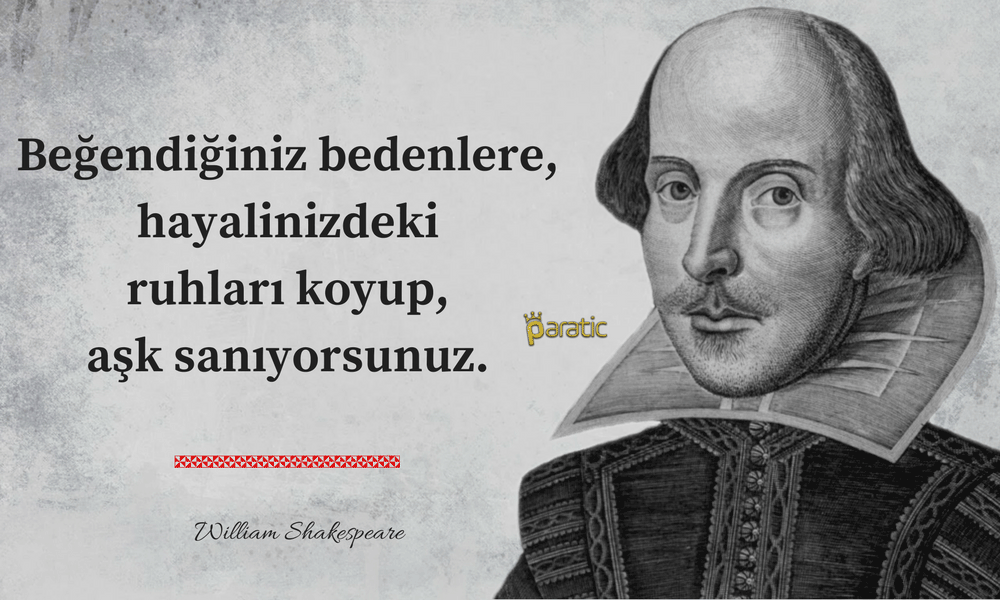 William Shakespeare Sözleri Aşk 