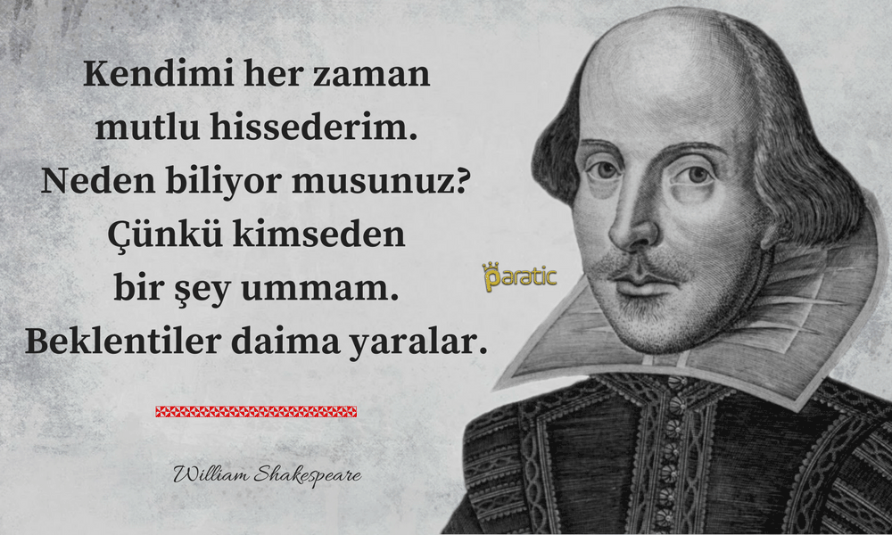 William Shakespeare Sözleri Ummamak