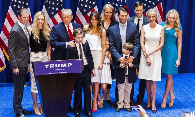 ABD Başkanı Donald Trump’ın Ailesiyle Tanışın: 5 Çocuk – 3 Eş
