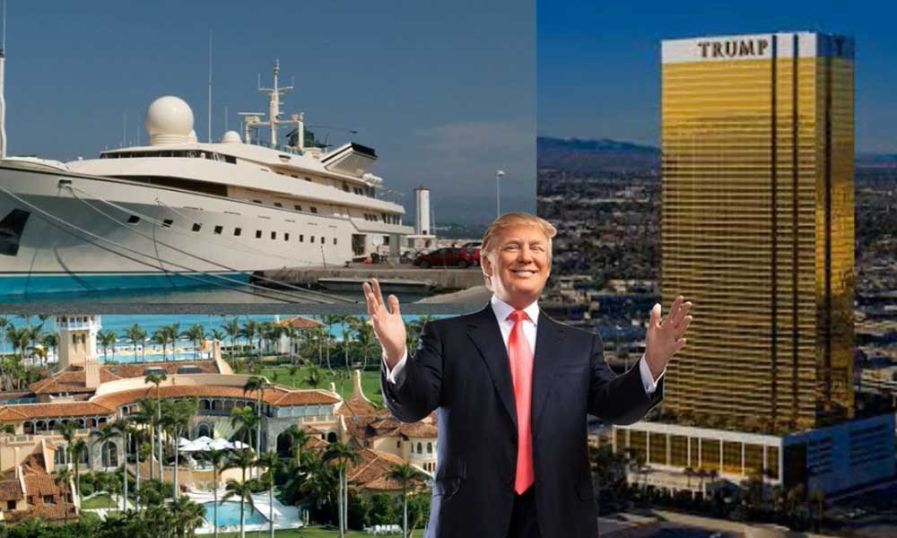 ABD Başkanı Donald Trump’ın Ultra Lüks Hayatından Görüntüler