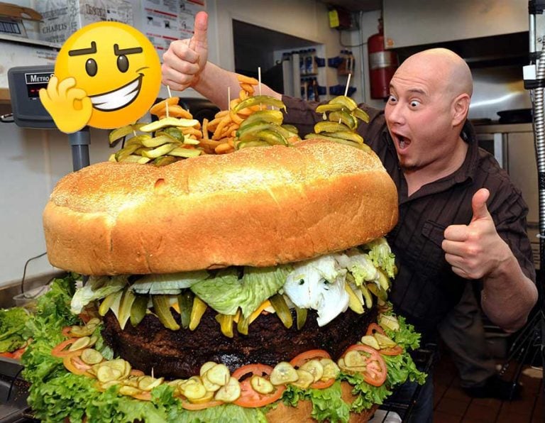 Bugüne Kadar Yapılmış Dünyanın En Büyük Hamburgerinin Şaşkınlık Uyandıran Görüntüleri