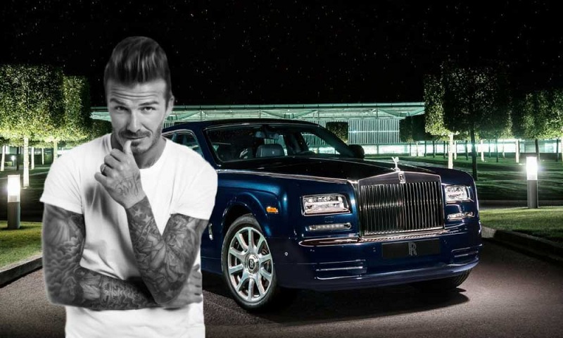 Unlu Futbolcularin Luks Arabalari David Beckham