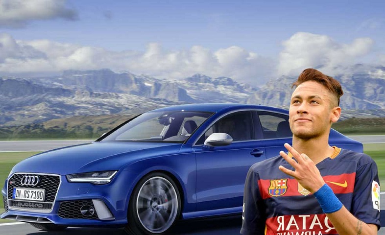 Unlu Futbolcularin Luks Arabalari Neymar