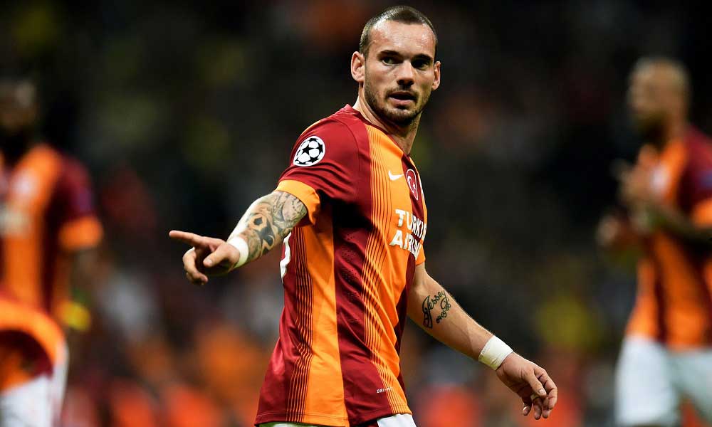 Wesley Sneijder Türkiye'de Forma Giyen Yabancı 10 Numaralar 