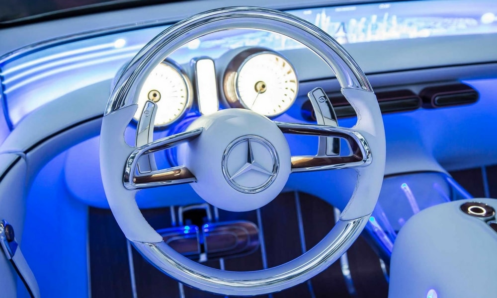 2018 Mercedes Maybach Vision 6 Cabriolet Dunyaya Gore Fazla Ileride Direksiyon Tasarimi